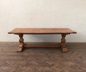 Large French Cherrywood Dining Table