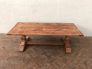 Large French Cherrywood Dining Table