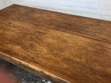 Load image into Gallery viewer, Antique French Cherry Wood  Kitchen Table
