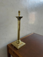 Load image into Gallery viewer, Brass Column Lamp

