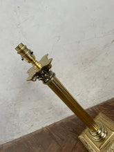 Load image into Gallery viewer, Brass Column Lamp
