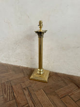 Load image into Gallery viewer, Brass Column Lamp
