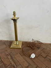 Load image into Gallery viewer, Brass Column Lamp
