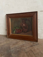 Load image into Gallery viewer, Copper Jug &amp; Radishes: French Oil on Board
