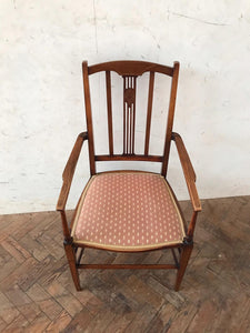 Mahogany Edwardian Chair