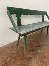 Load image into Gallery viewer, Hungarian Folk Bench
