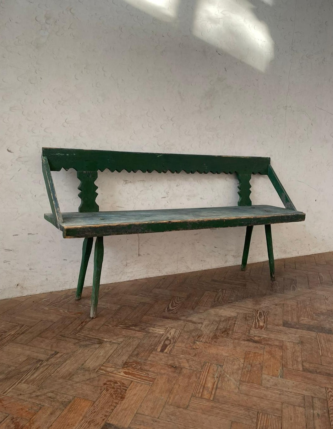Hungarian Folk Bench