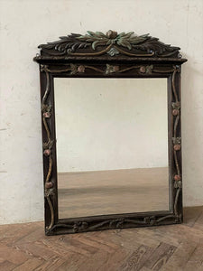 Wooden Carved French Mirror