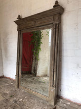 Load image into Gallery viewer, Antique French Mantle Mirror
