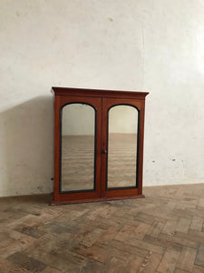 Victorian Cabinet with Mirrored Doors
