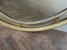 Load image into Gallery viewer, Oval Gilded Mirror
