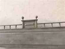 Load image into Gallery viewer, Antique Hungarian Bench with Finials
