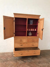 Load image into Gallery viewer, Antique Pine Housekeeper’s Cupboard
