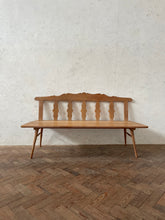 Load image into Gallery viewer, 1940&#39;s Oak Bench
