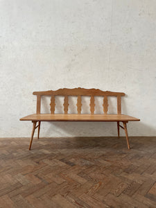 1940's Oak Bench