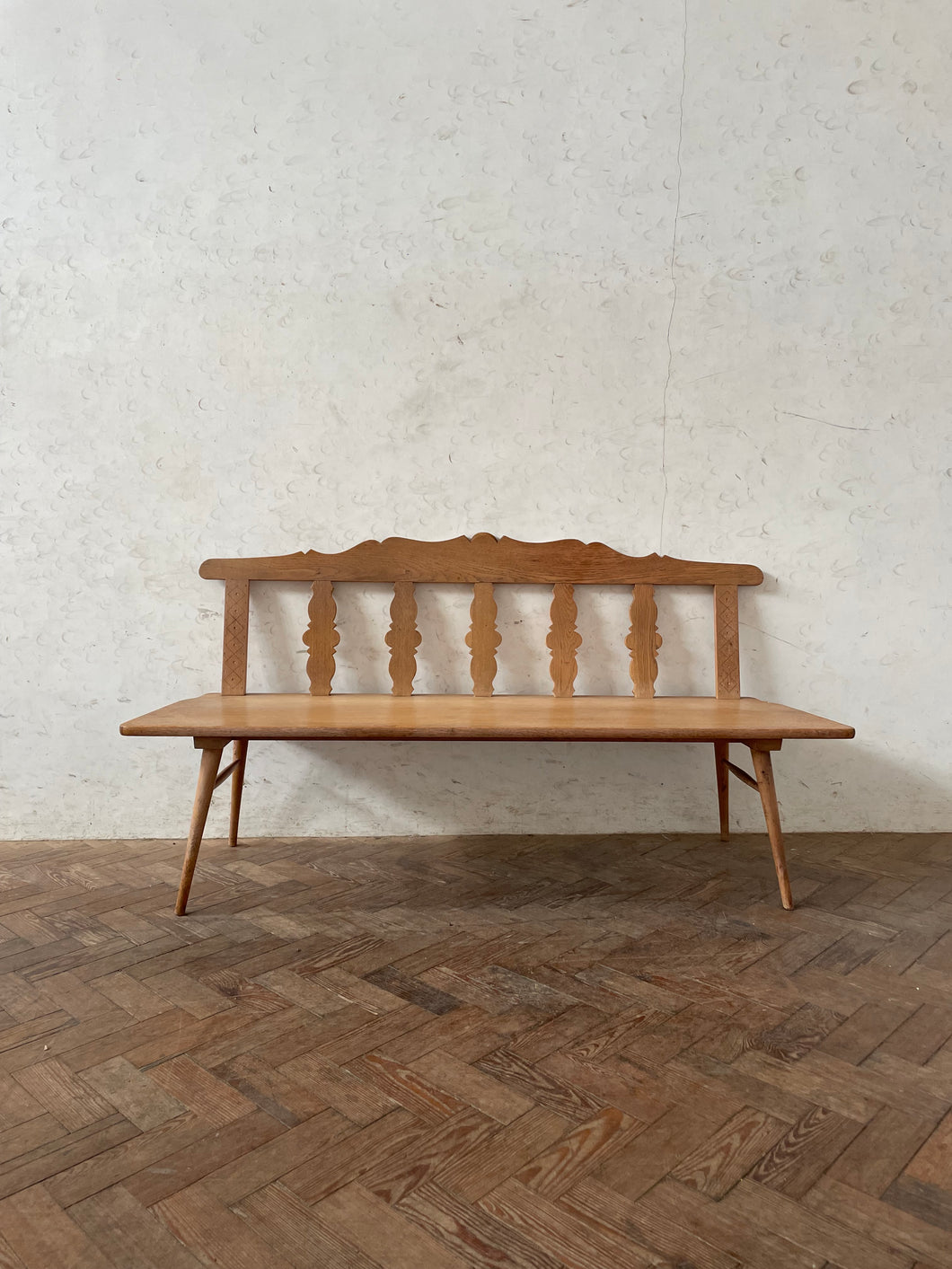 1940's Oak Bench