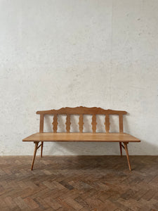 1940's Oak Bench