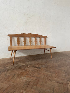 1940's Oak Bench