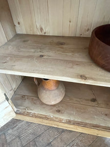 Antique Pine Larder Cupboard - Medium Sized