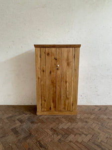 Antique Pine Larder Cupboard - Medium Sized
