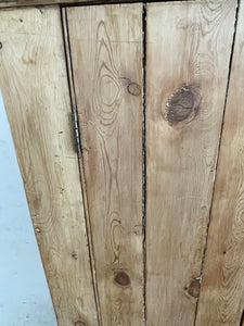 Antique Pine Larder Cupboard - Medium Sized