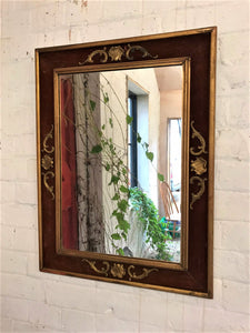 Golden Shell Detail Mirror