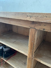 Load image into Gallery viewer, Antique Pine Pigeon Hole Unit
