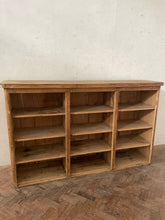 Load image into Gallery viewer, Antique Pine Pigeon Hole Unit
