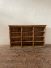 Load image into Gallery viewer, Antique Pine Pigeon Hole Unit
