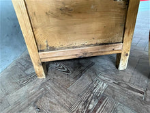 Load image into Gallery viewer, Antique Pine Settle, with storage
