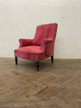 Load image into Gallery viewer, Antique French Arm Chair - Pink

