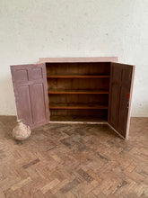 Load image into Gallery viewer, Pink French Cupboard - Old Paint
