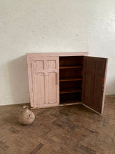 Load image into Gallery viewer, Pink French Cupboard - Old Paint
