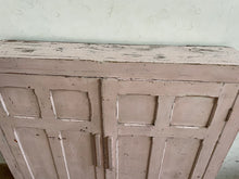 Load image into Gallery viewer, Pink French Cupboard - Old Paint
