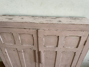 Pink French Cupboard - Old Paint