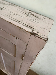 Pink French Cupboard - Old Paint