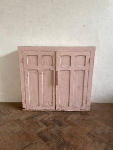 Pink French Cupboard - Old Paint