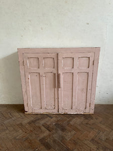 Pink French Cupboard - Old Paint