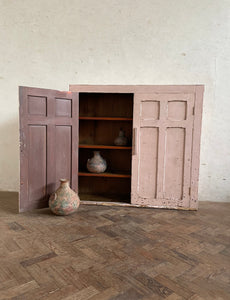 Pink French Cupboard - Old Paint