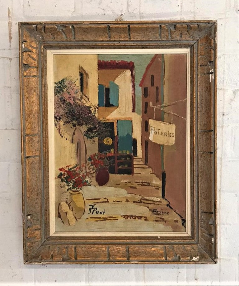 'Poteries' Oil Painting
