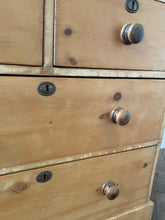 Load image into Gallery viewer, Scalloped Skirted Pine Chest
