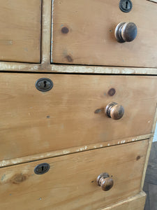 Scalloped Skirted Pine Chest