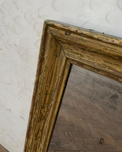 Load image into Gallery viewer, Simple French Overmantle Mirror - Old Paint
