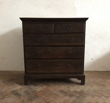 Load image into Gallery viewer, 18th Century English Oak Chest of Drawers
