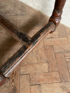 Antique Shell Detailed Carved Table