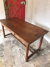 Load image into Gallery viewer, Antique French Farmhouse Table - shorter than usual.
