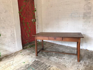 Antique French Farmhouse Table - shorter than usual.
