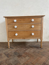 Load image into Gallery viewer, Pine Chest with Porcelain Handles
