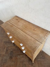 Load image into Gallery viewer, Pine Chest with Porcelain Handles
