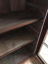 Load image into Gallery viewer, Victorian Arched Window Cabinet - removable pediment.
